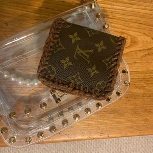 Vintage Louis Vuitton wallet wristlet